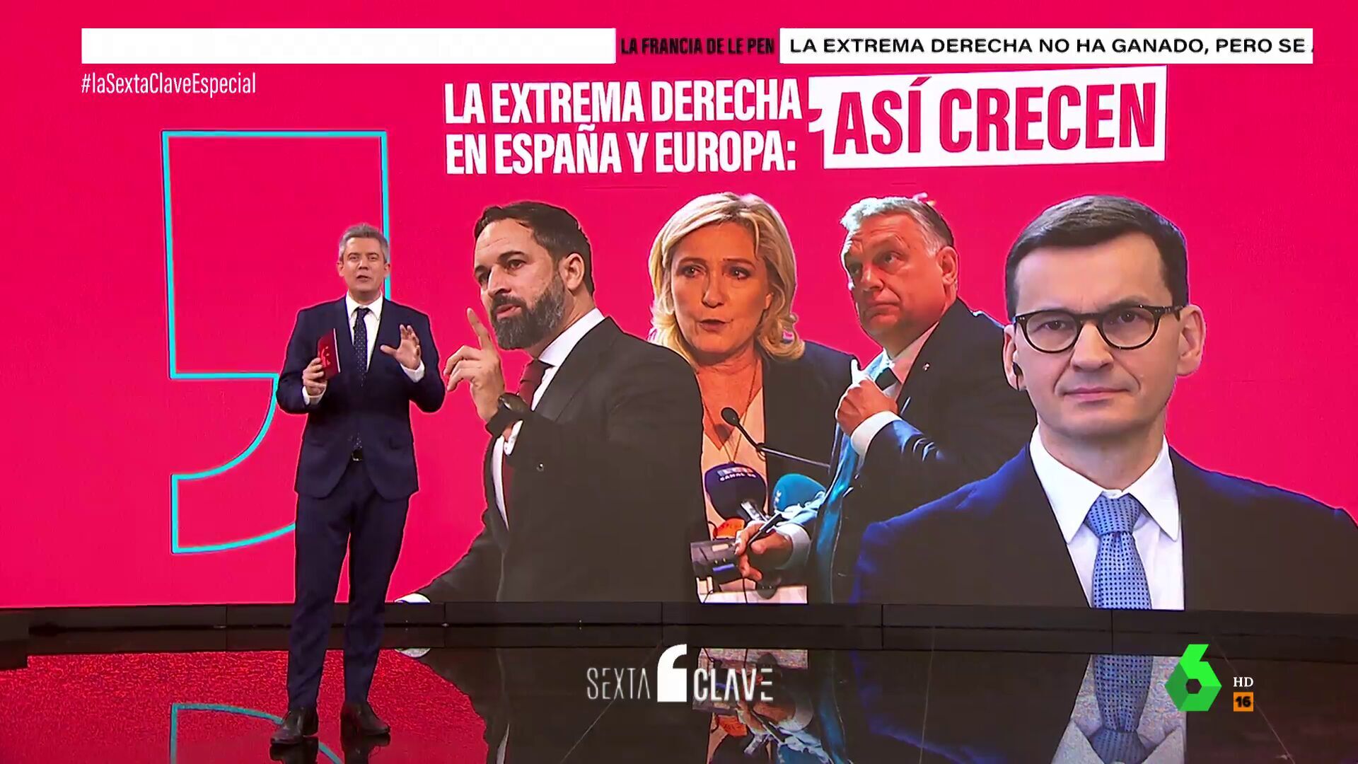 Abril 2022 Especial laSexta Clave. Extrema derecha: tan lejos, tan cerca