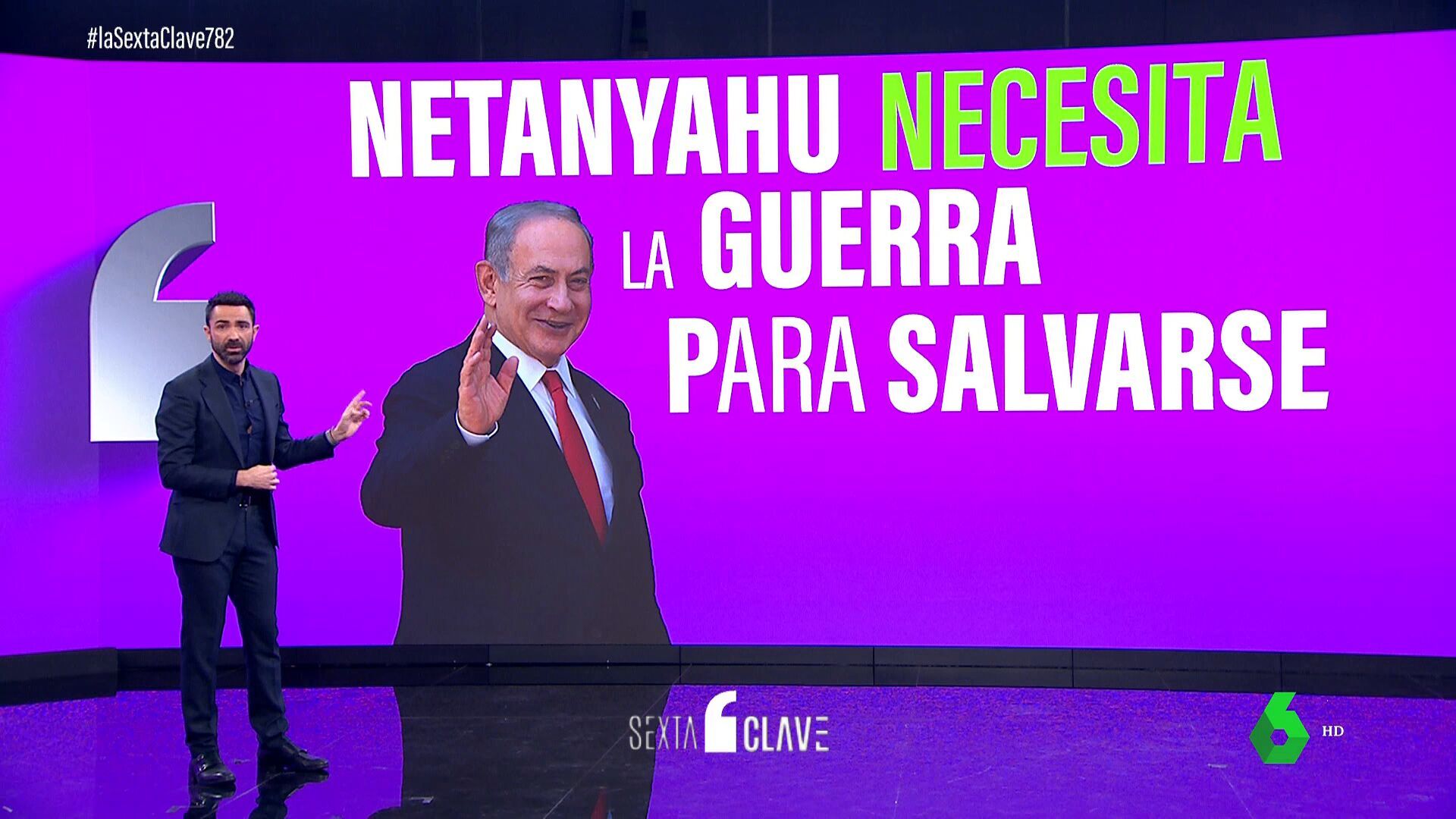 Abril 2024 (16-04-24) Netanyahu necesita la guerra para salvarse