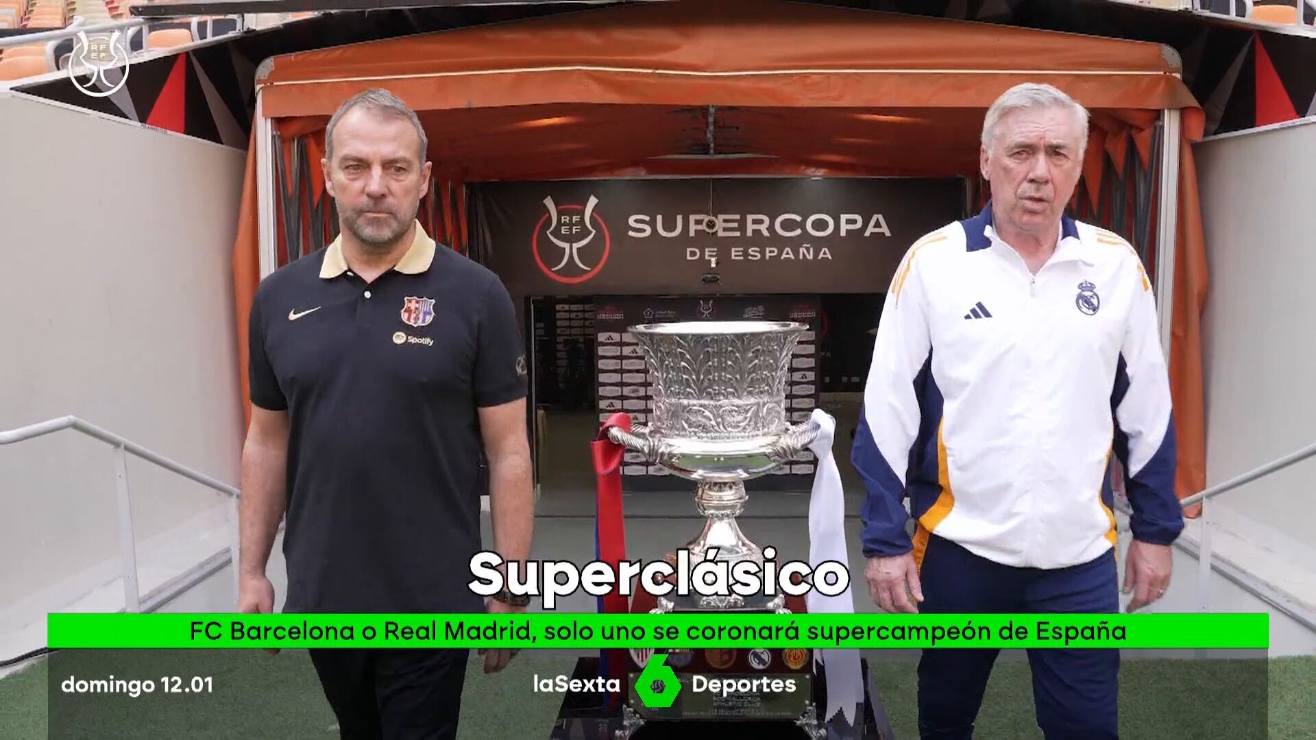 Enero 2025 (12-01-24) Superclásico en la Supercopa de España