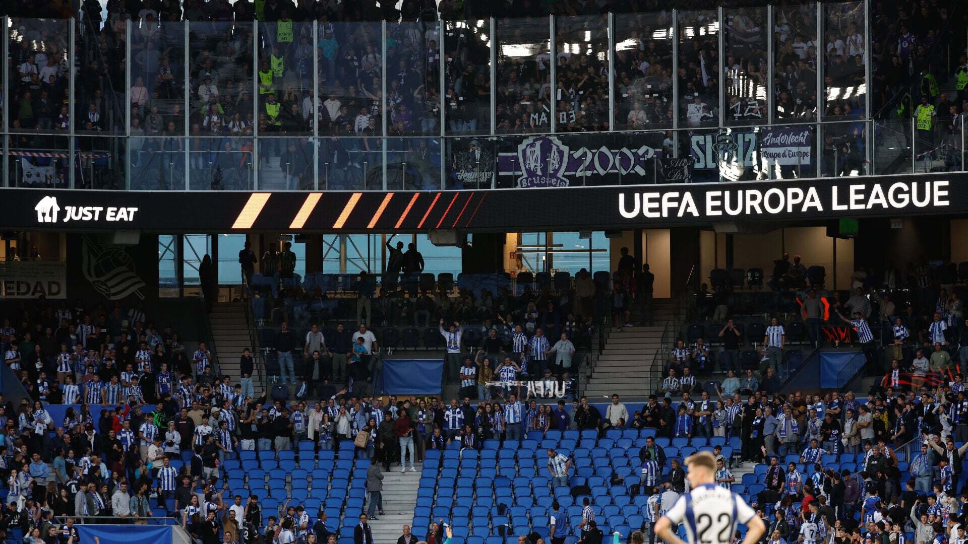 Octubre 2024 (04-10-24) Agresión ultra en Anoeta por parte de los aficionados del Anderlecht