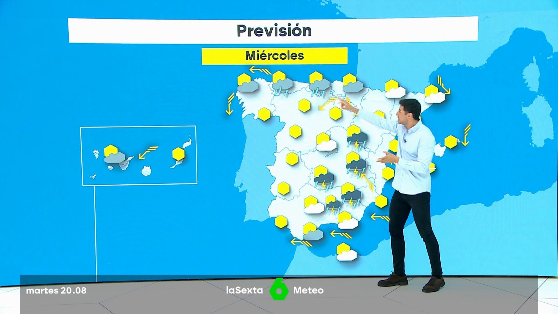 Agosto 2024 (20-08-24) Avisos por calor en 6 CC.AA