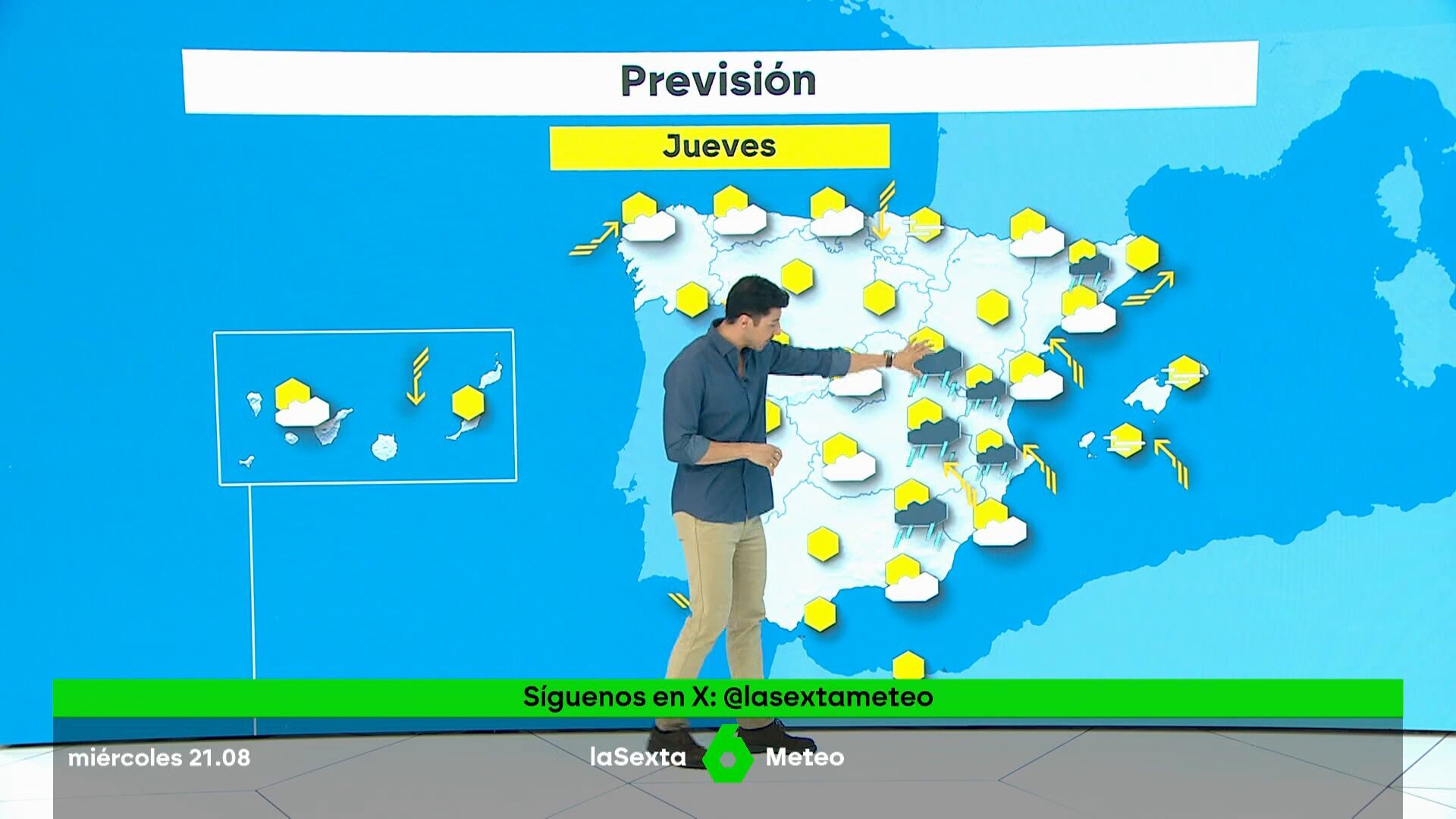 Agosto 2024 (21-08-24) Calor y tormentas