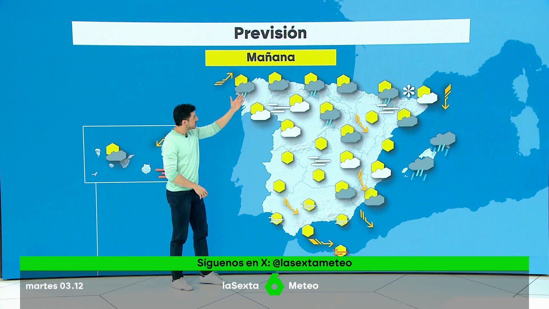 Diciembre 2024 (03-12-24) Más lluvias y frío en el norte