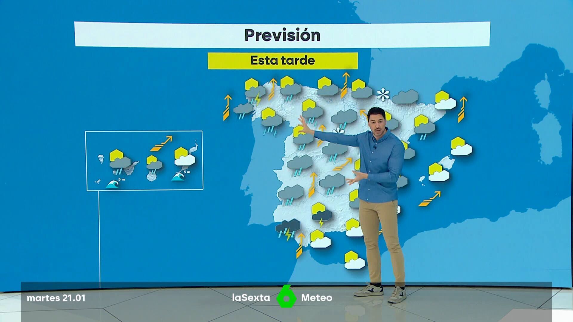 Enero 2025 (21-01-25) La borrasca Garoe nos seguirá dejando lluvia