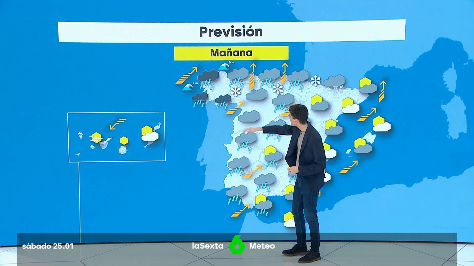 Enero 2025 (25-01-25) Vientos fuertes del sur y suroeste