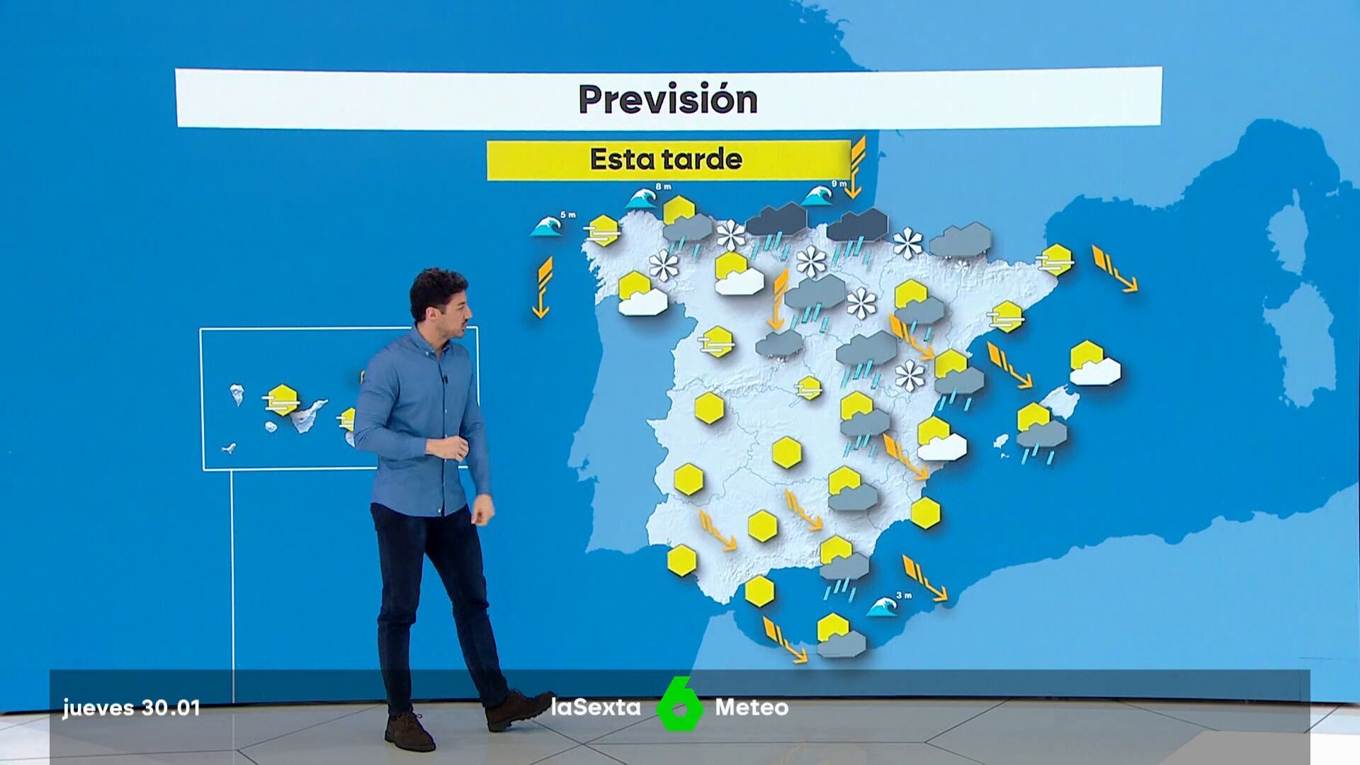 Enero 2025 (30-01-25) Viento fuerte y nevadas