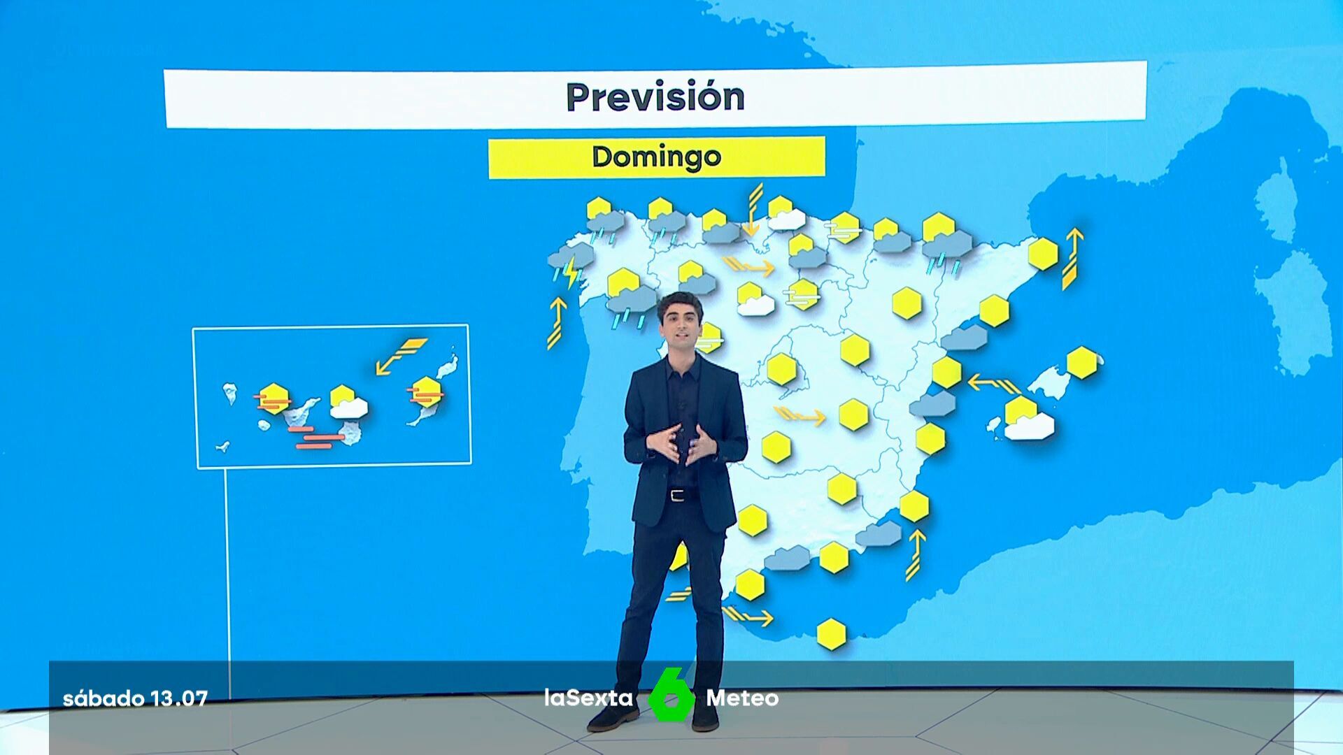 Julio 2024 (13-07-24) Temperaturas máximas por encima de 36 grados