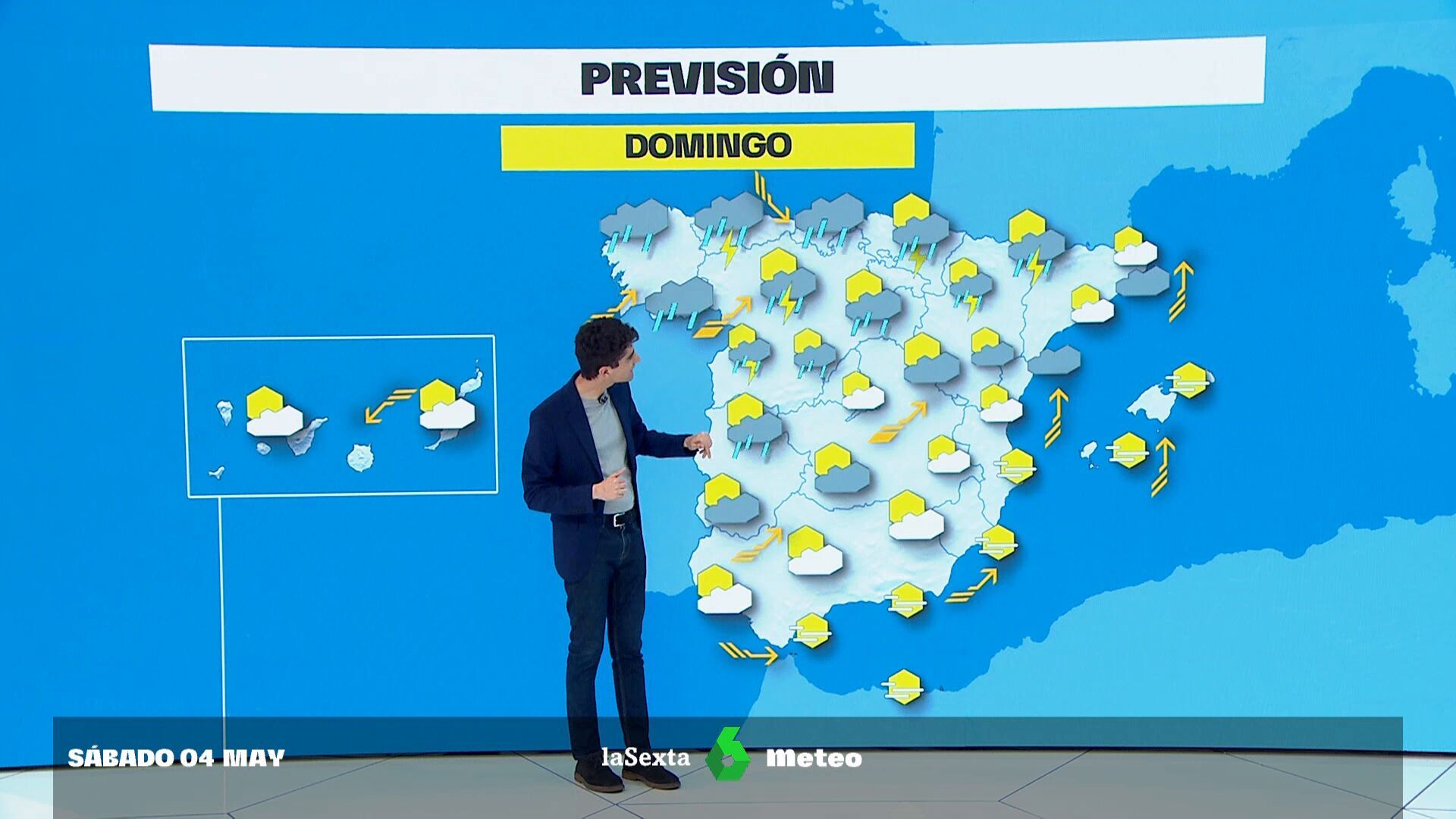 Mayo 2024 (04-05-24) Precipitaciones localmente fuertes en el oeste de Galicia