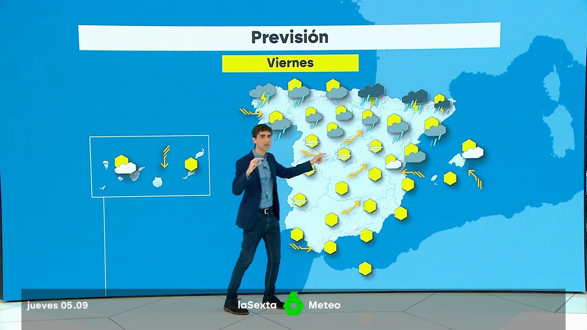 Septiembre 2024 (05-09-24) Chubascos y tormentas fuertes