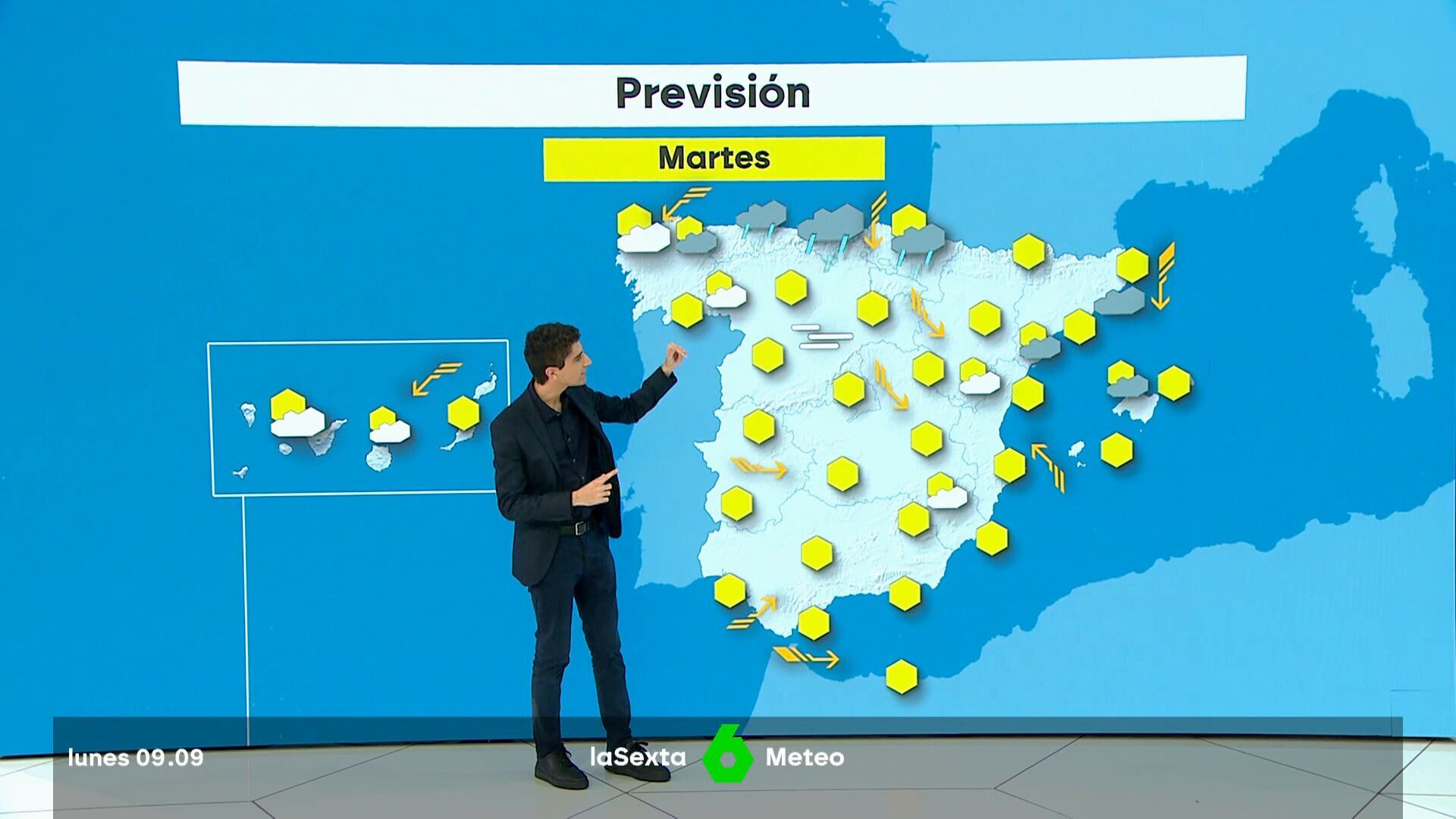 Septiembre 2024 (09-09-24) Lluvia solo en el norte