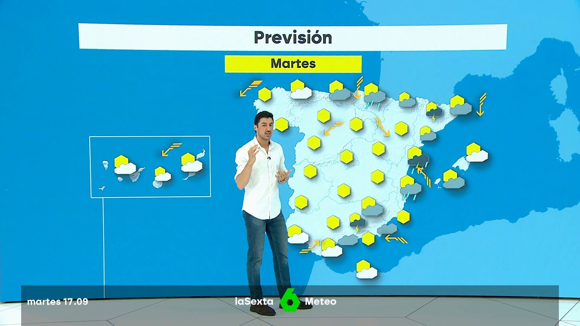 Septiembre 2024 (17-09-24) Llega una DANA por el Mediterráneo que dejará lluvias