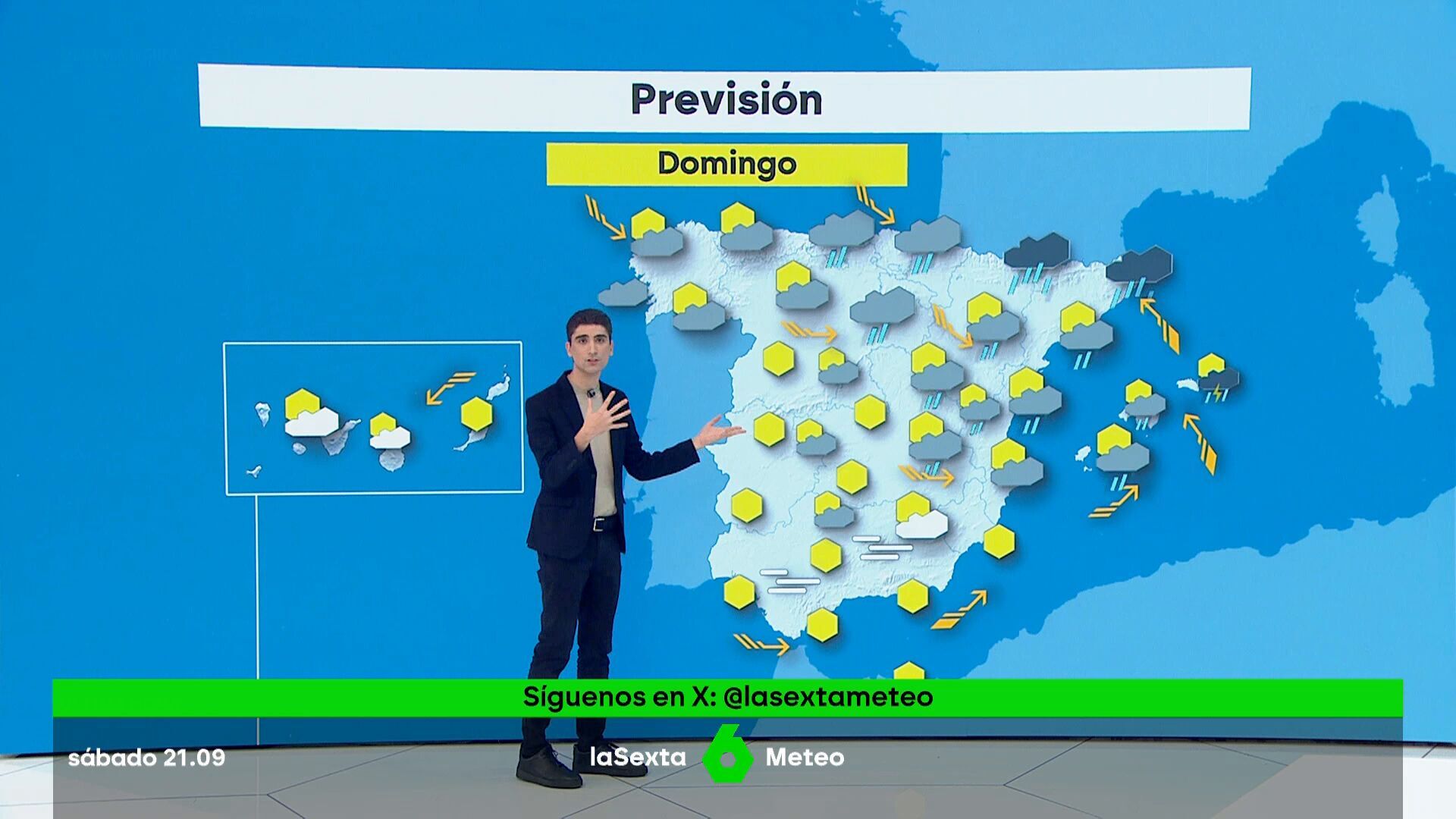 Septiembre 2024 (21-09-24) Posibilidad de chubascos localmente fuertes y/o persistentes en el entorno cantábrico oriental y Pirineo occidental