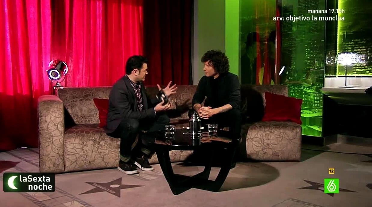 2015 (19-12-15) Enrique Bunbury y Pablo Pineda