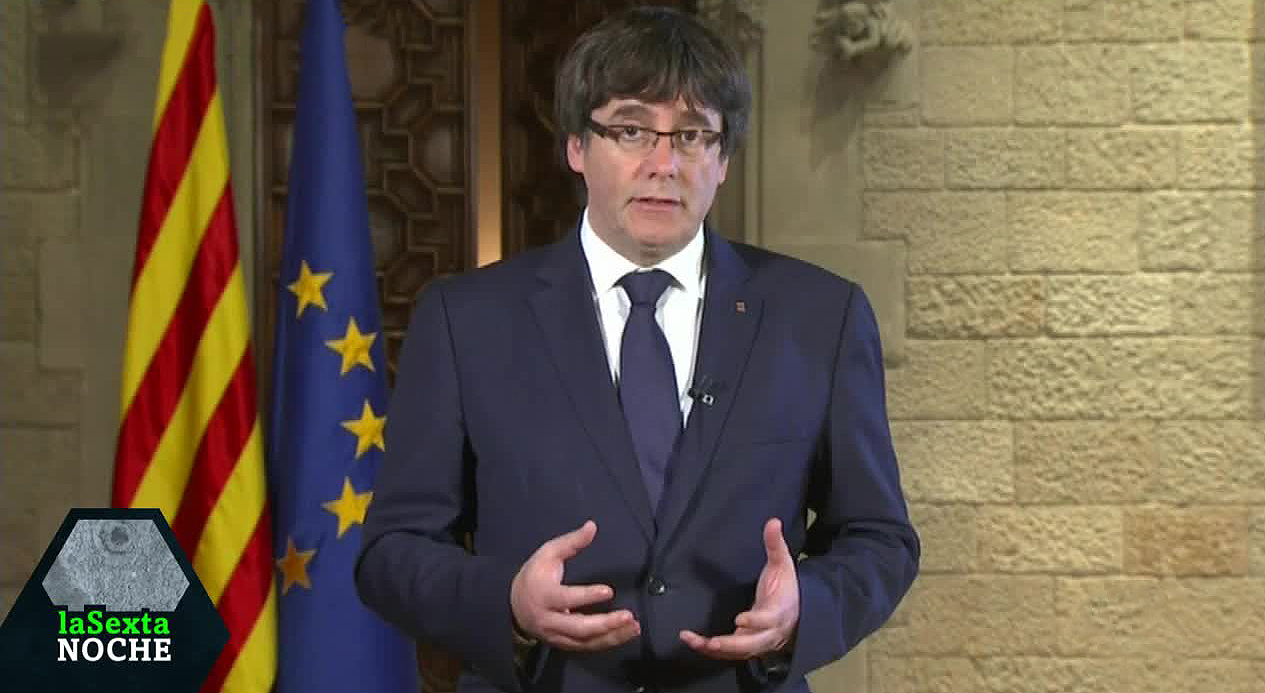 2017 (21-10-17) Comparecencia de Carles Puigdemont