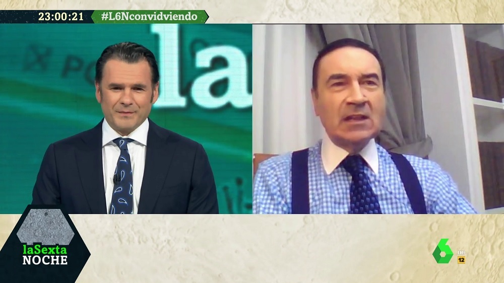 2020 (27-06-20) Miguel Sebastián, Pedro J Ramírez, el Dúo Dinámico, Loquillo y Máximo Huertas