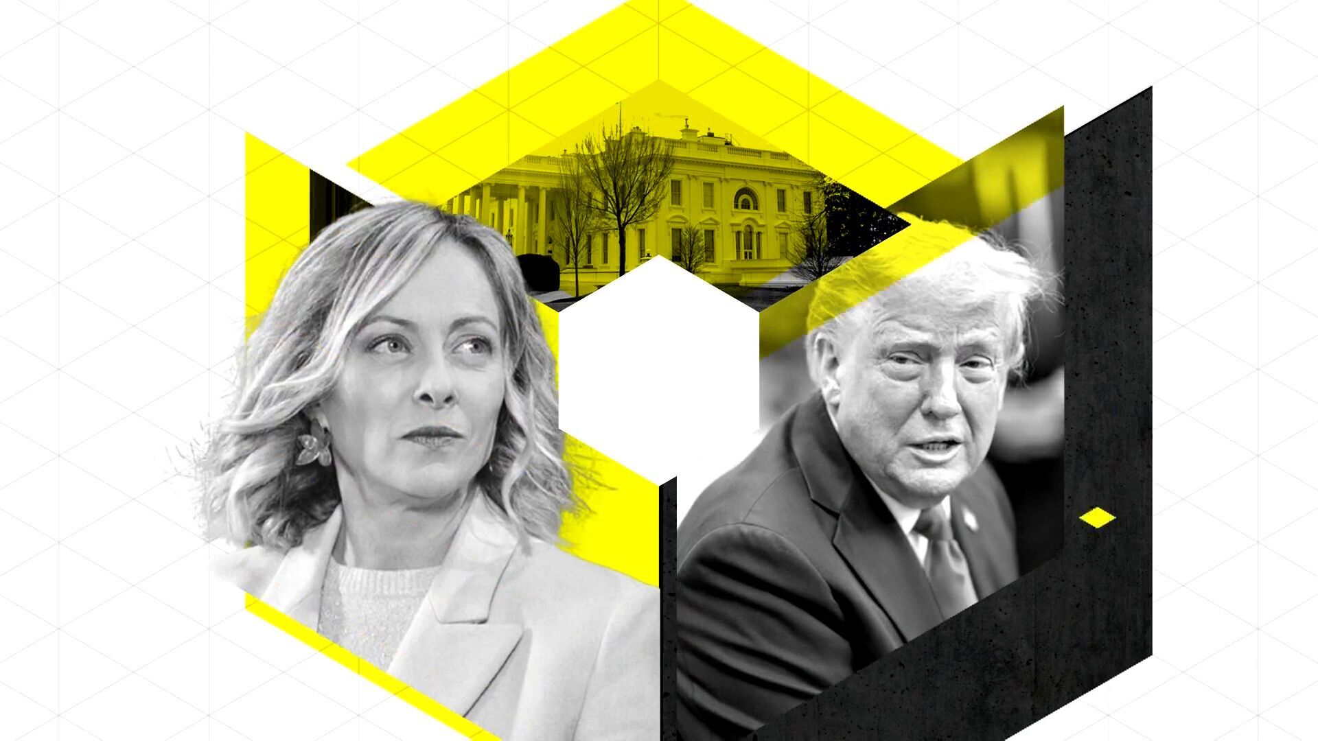 Abril 2025 (17-04-25) Meloni y Trump, optimistas ante la guerra arancelaria frente a la que auguran un acuerdo