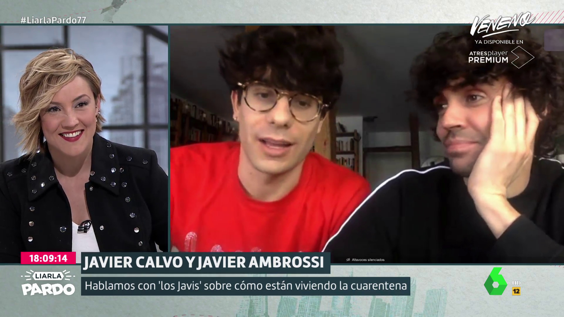 Temporada 3 (29-03-20) Carlos Latre, Javier Calvo y Javier Ambrossi