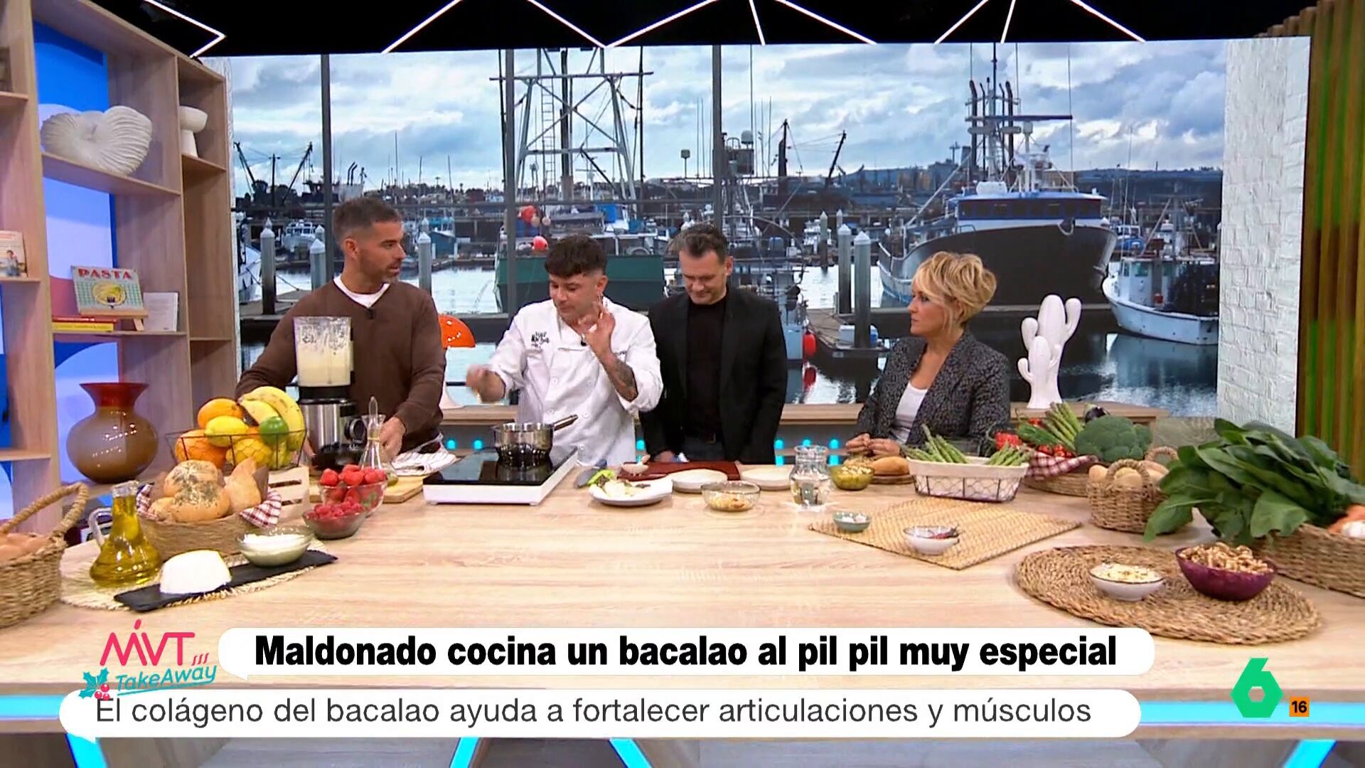 Diciembre 2024 (29-12-24) Maldonado cocina un bacalao al pil pil muy especial