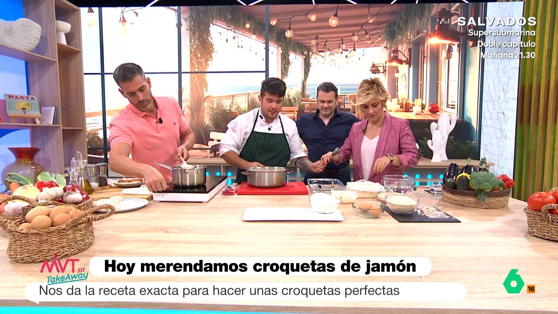 Octubre 2024 (26-10-24) Aprendemos a hacer croquetas de jamón