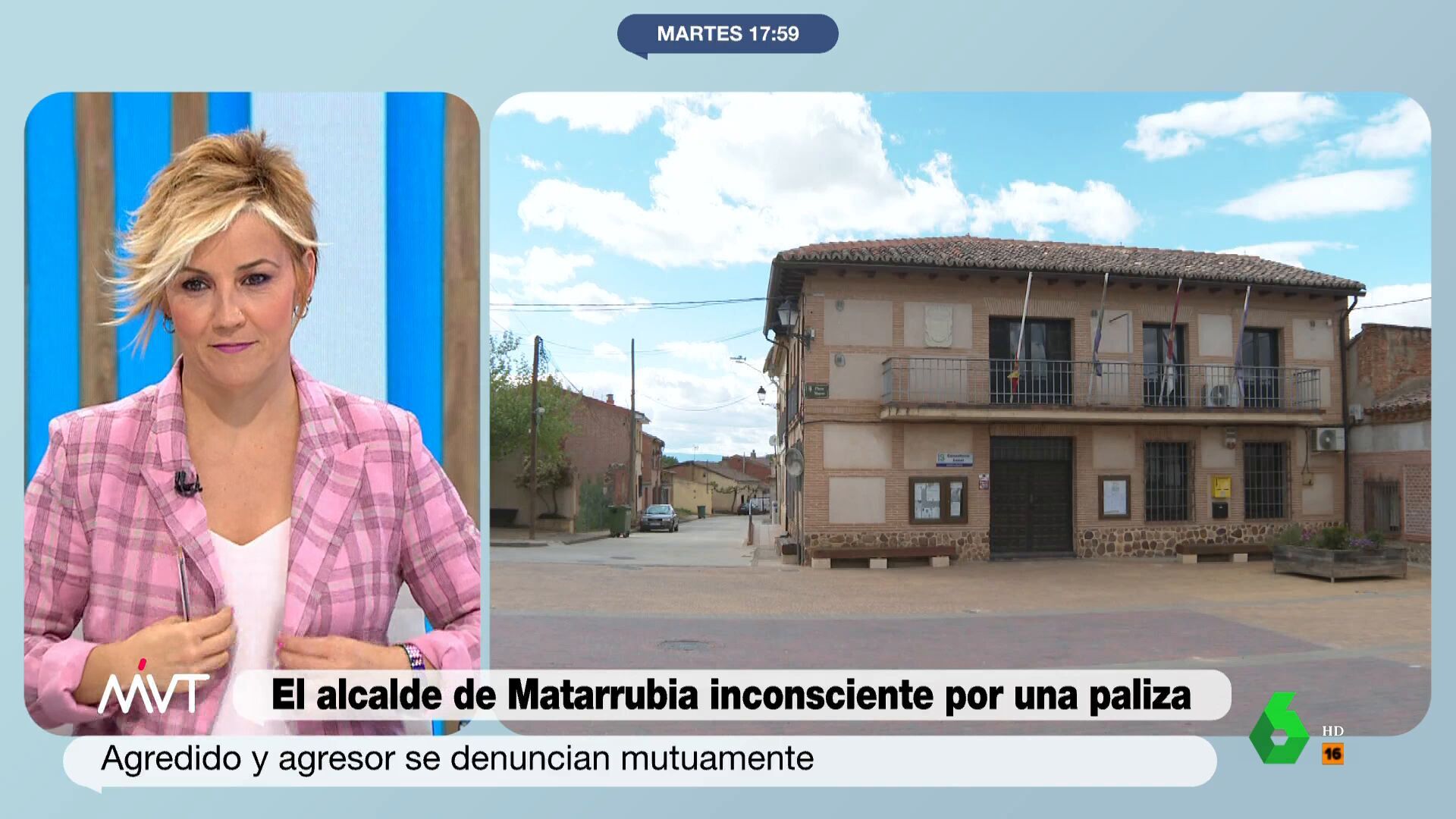 Abril 2024 (23-04-24) Cristina Pardo analiza la agresión al alcalde de Matarrubia: 