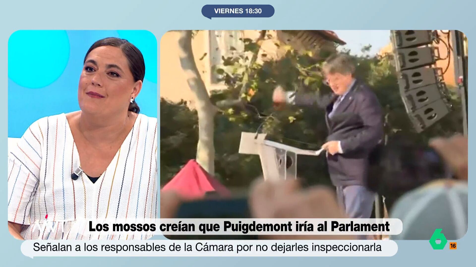 Agosto 2024 (23-08-24) Loreto Ochando, sobre los Mossos y la fuga de Puigdemont: 