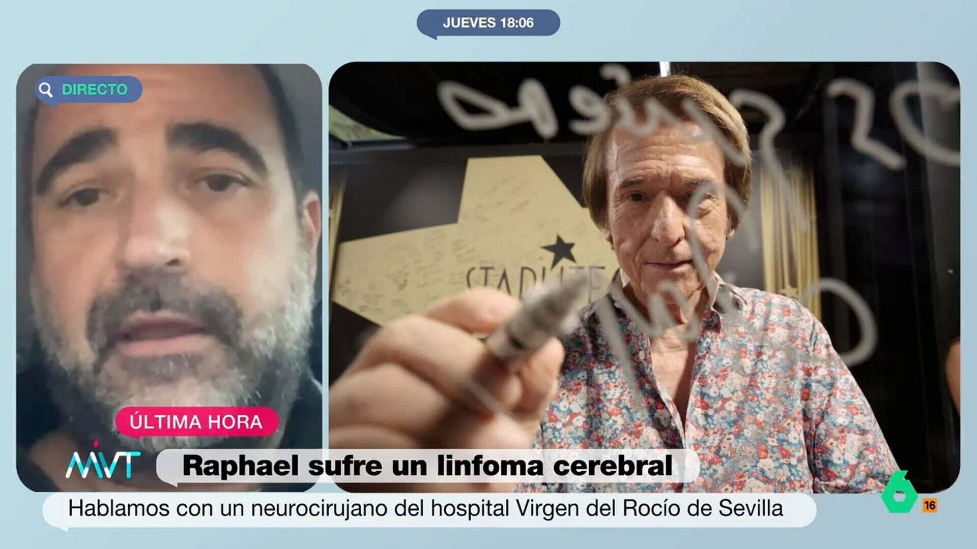 Diciembre 2024 (26-12-24) El linfoma cerebral de Raphael podría estar relacionado con el tratamiento que recibió en su trasplante de hígado