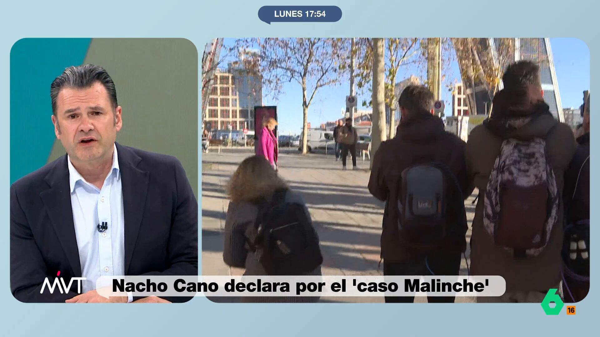 Enero 2025 (13-01-24) Iñaki López comenta la actitud de Nacho Cano al llegar al jugado: 