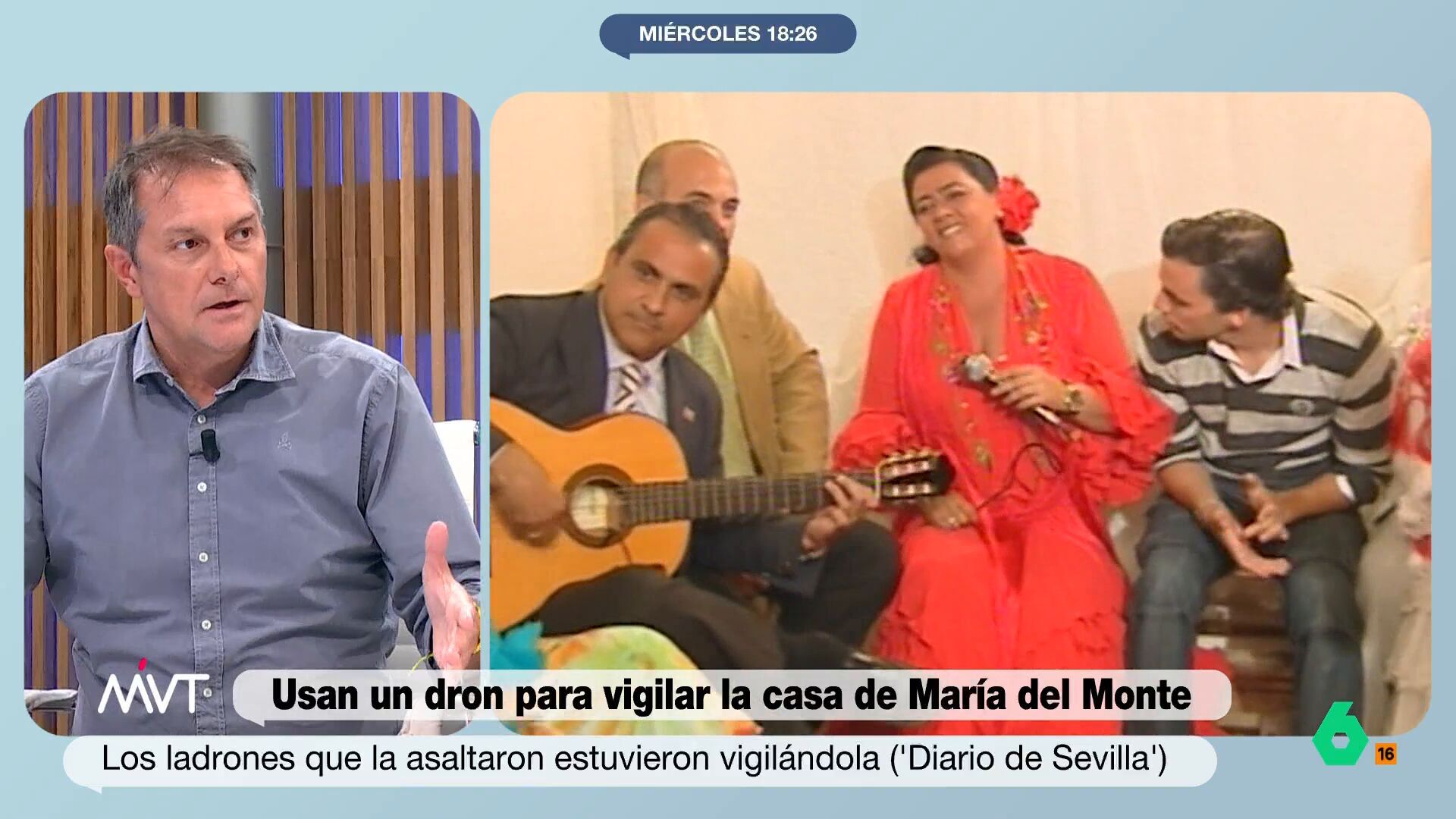 Septiembre 2024 (11-09-24) Los ladrones que asaltaron la vivienda de María del Monte vigilaron con un dron el domicilio antes del robo