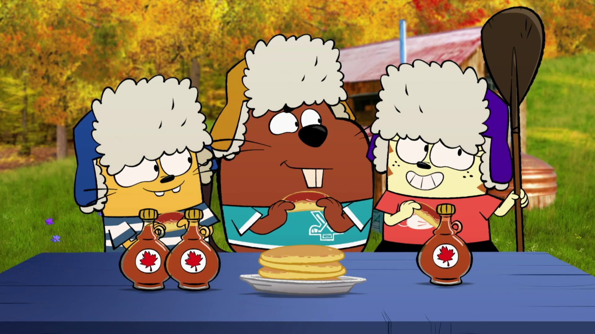 Temporada 1 Capítulo 20: Fiesta canadiense de las tortitas