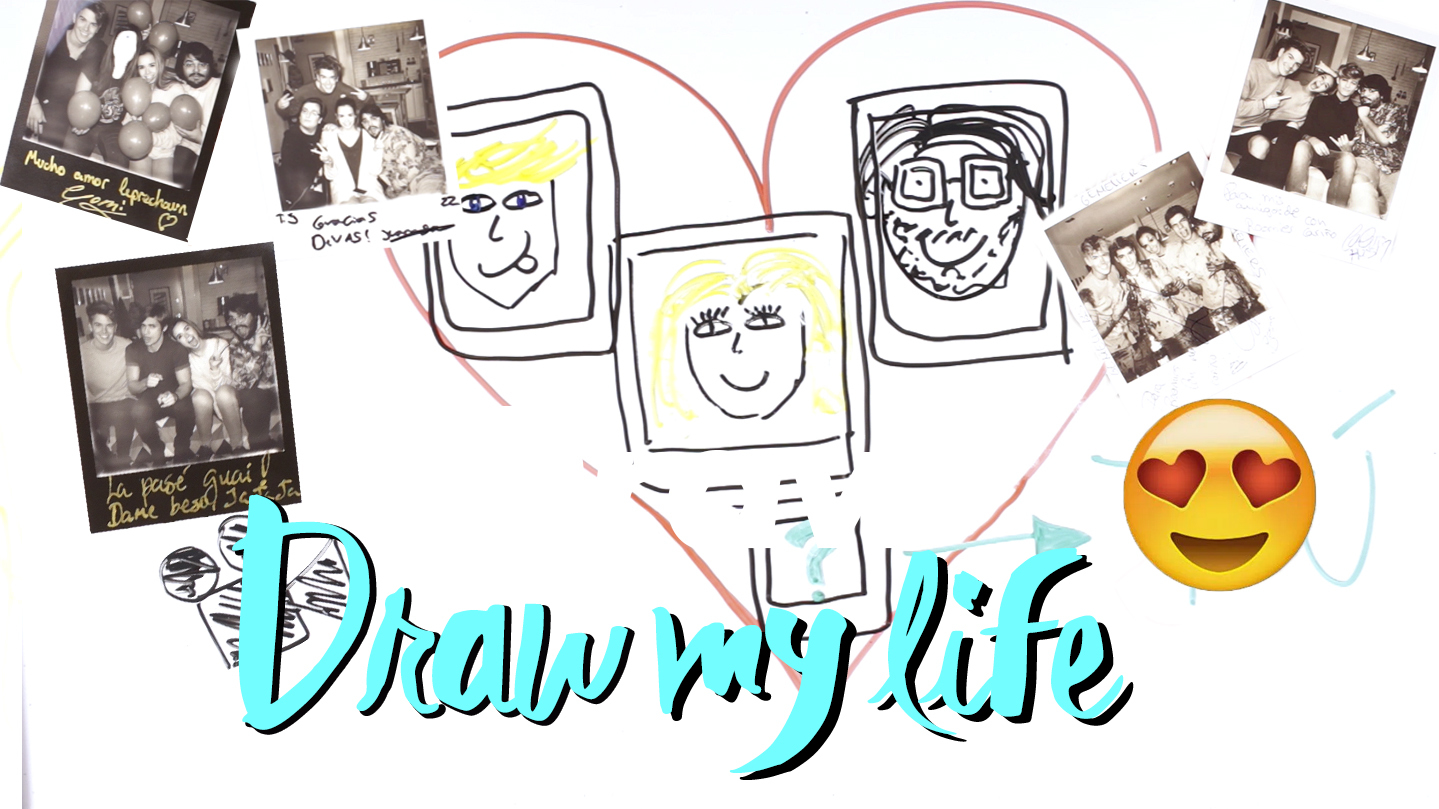 Temporada 1 Los mejores momentos de Roomies en un 'Draw my life'