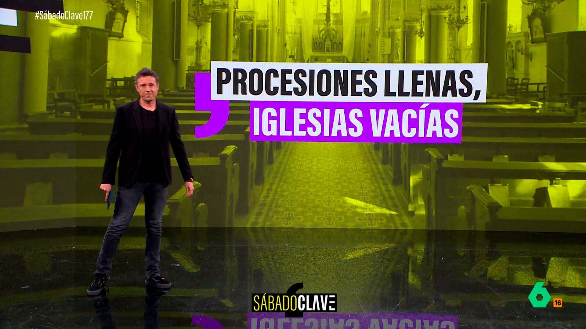 Temporada 1 (19-04-25) Procesiones llenas, Iglesias vacías