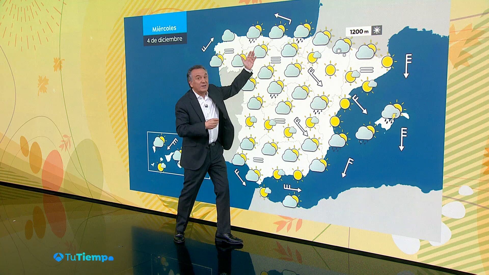 Diciembre 2024 (03-12-24) Llega otro frente: mañana nubes, pero pocas lluvias