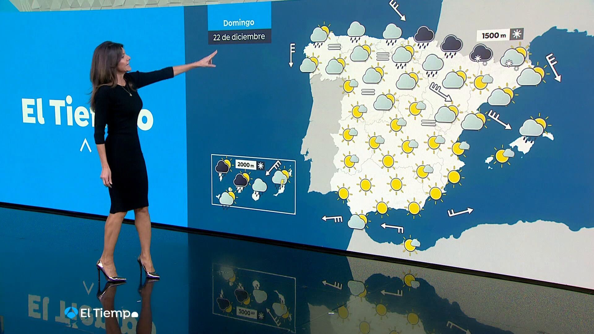 Diciembre 2024 (21-12-24) Precipitaciones fuertes en las Islas Canarias