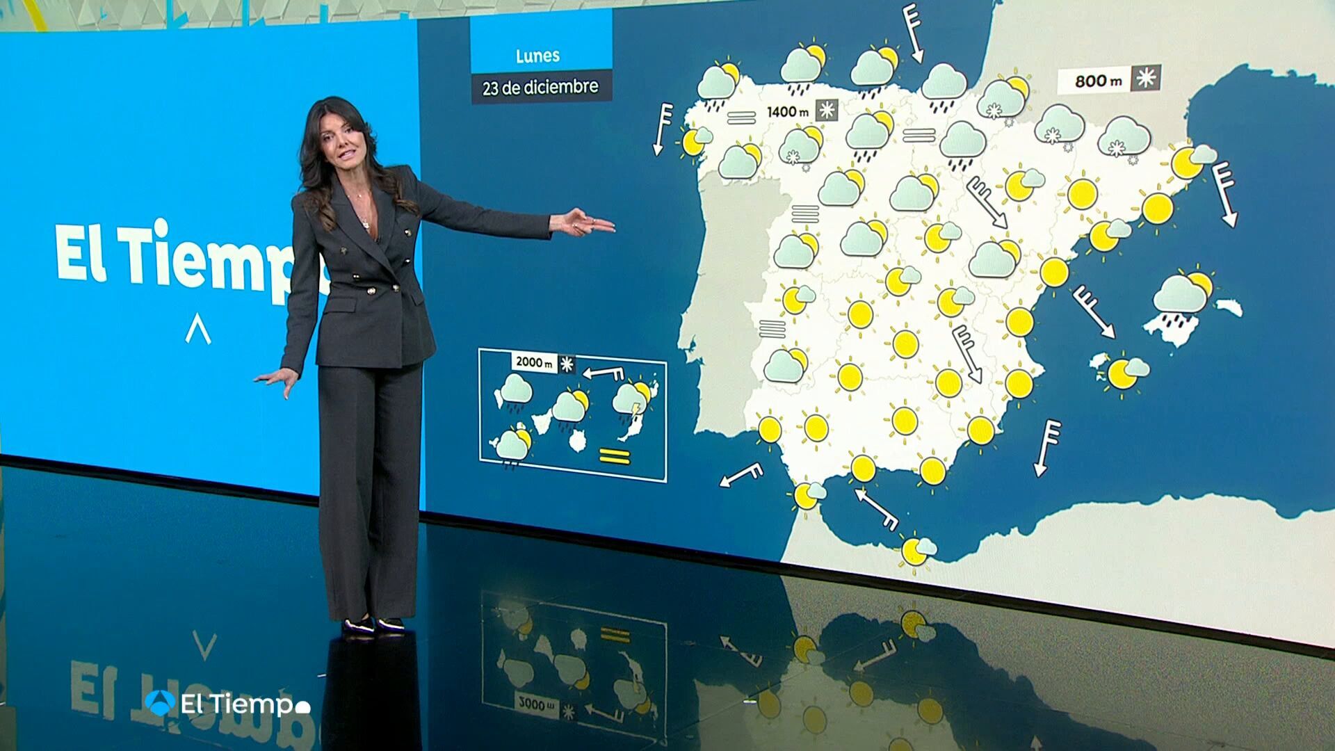 Diciembre 2024 (22-12-24) Tormentas, posiblemente con granizo