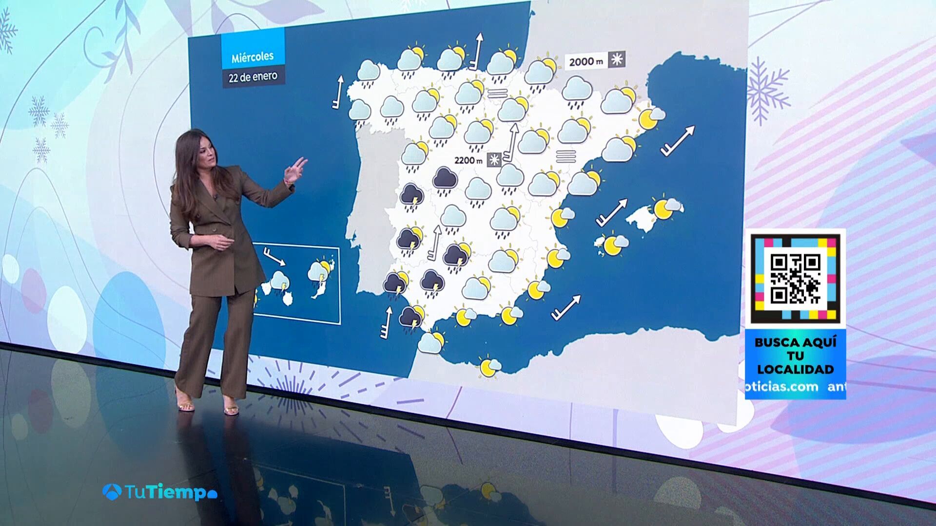 Enero 2025 (21-01-25) Tormentas fuertes en la península