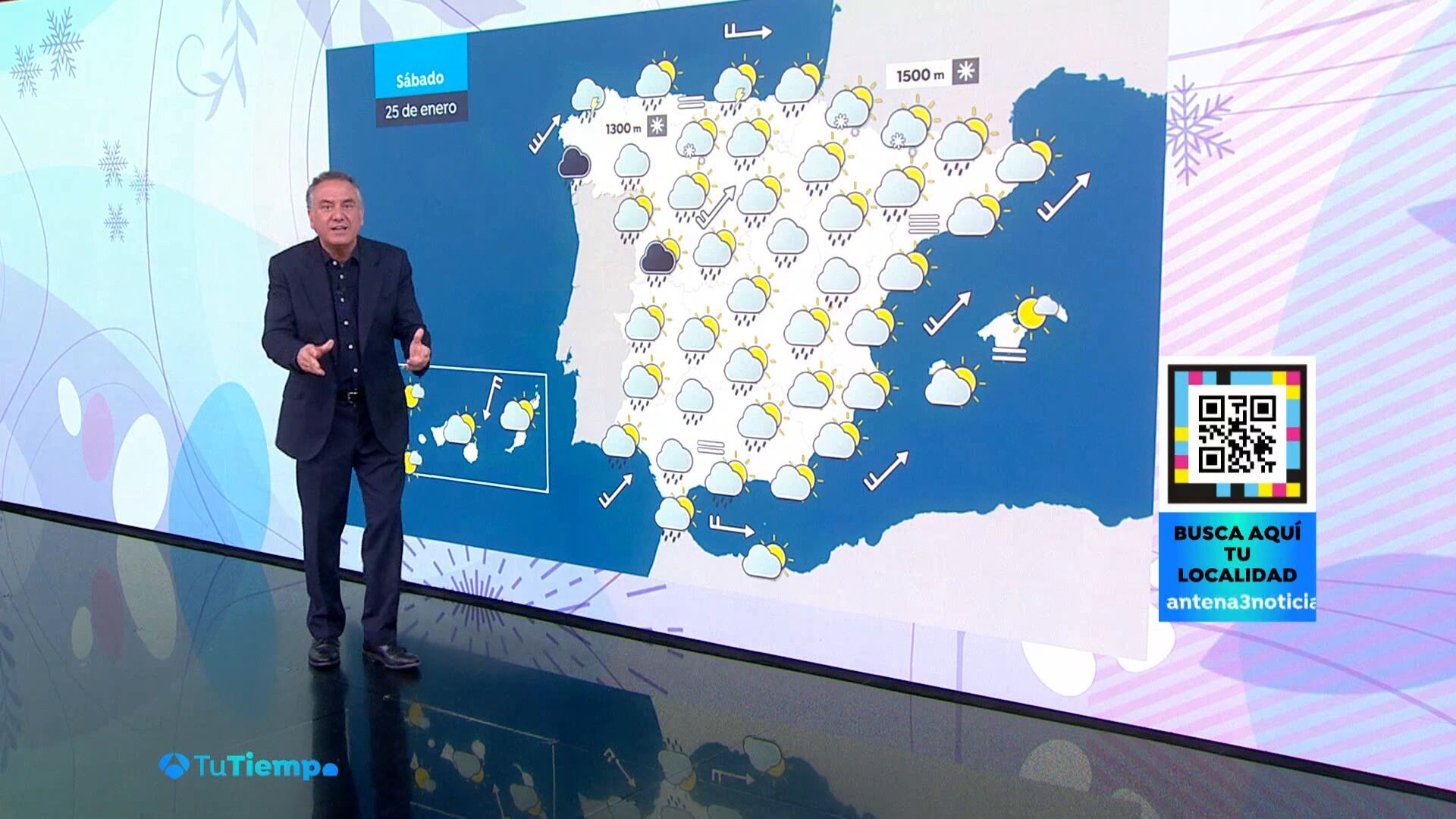 Enero 2025 (24-01-25) Precipitaciones prácticamente generalizadas