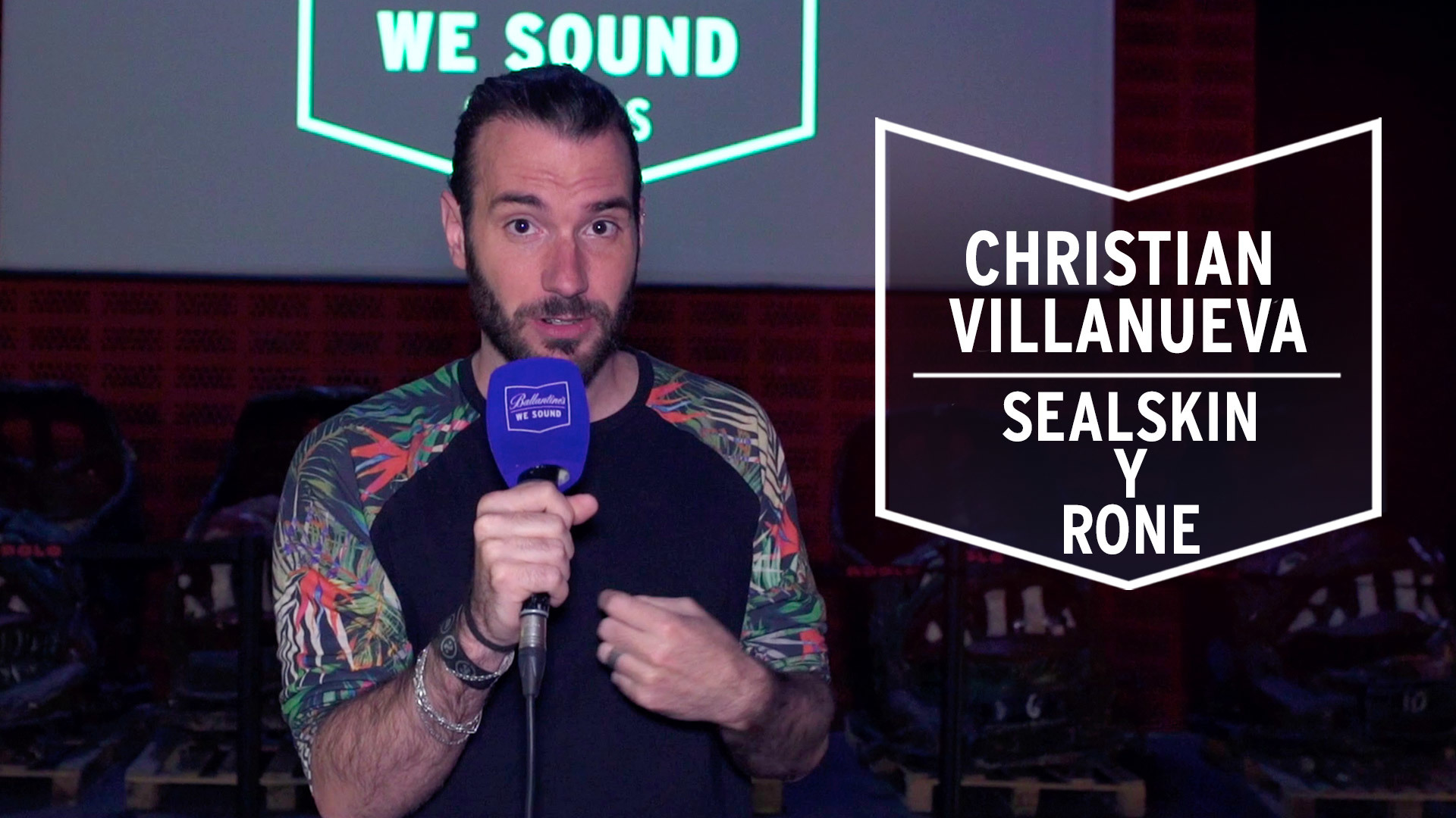 Temporada 1 Christian Villanueva en el concierto de 'Sealskin' y 'Rone' en la 'Sala Apolo' | We Sound