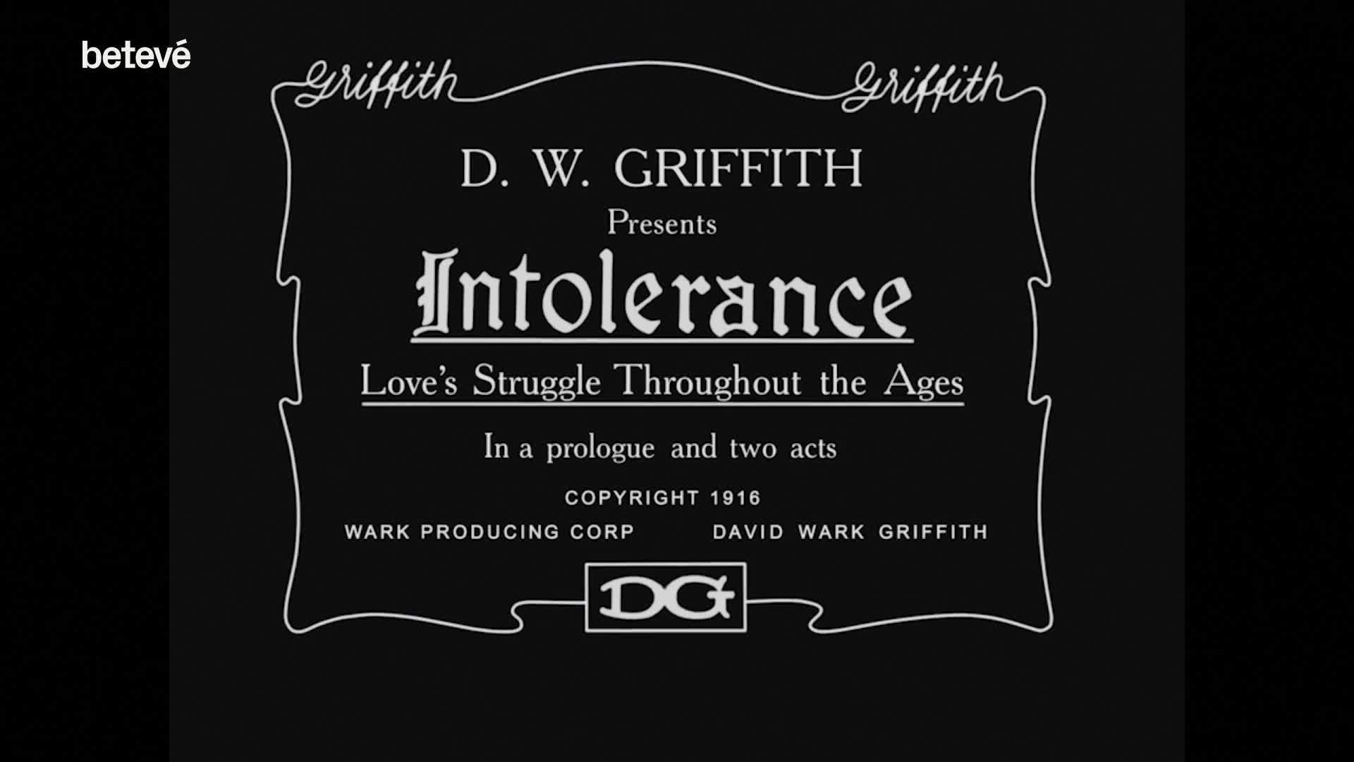 16 de Juliol de 2020 ‘Intolerance’, de David Wark Griffith (1916)