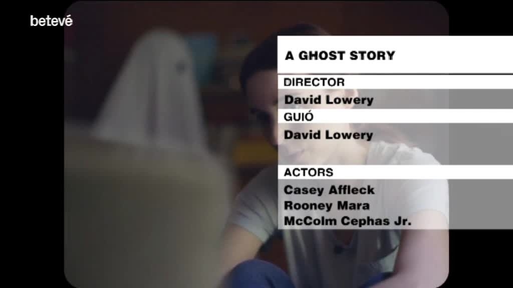 3 de Novembre de 2017 A Ghost Story