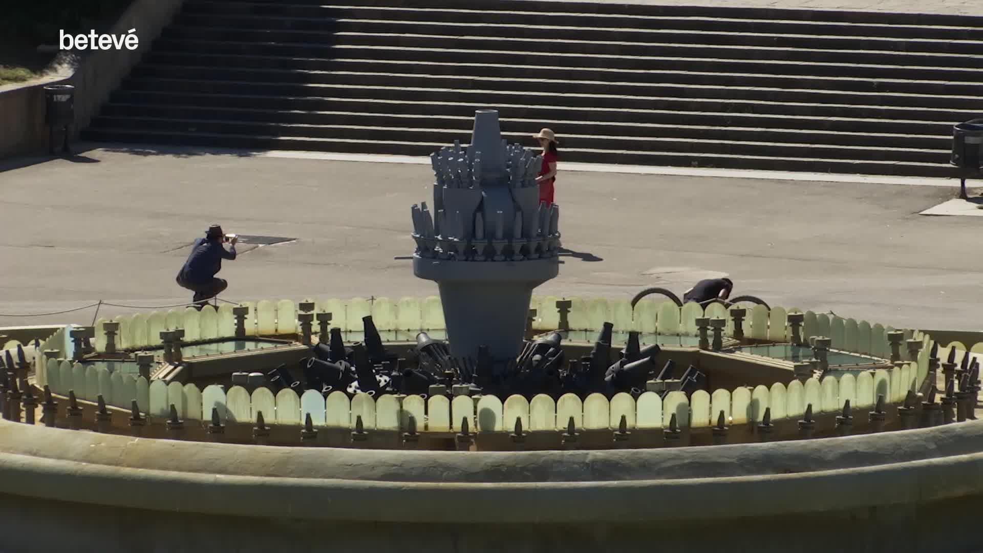 13 de Juny de 2019 Les entranyes de la Font Màgica de Montjuïc