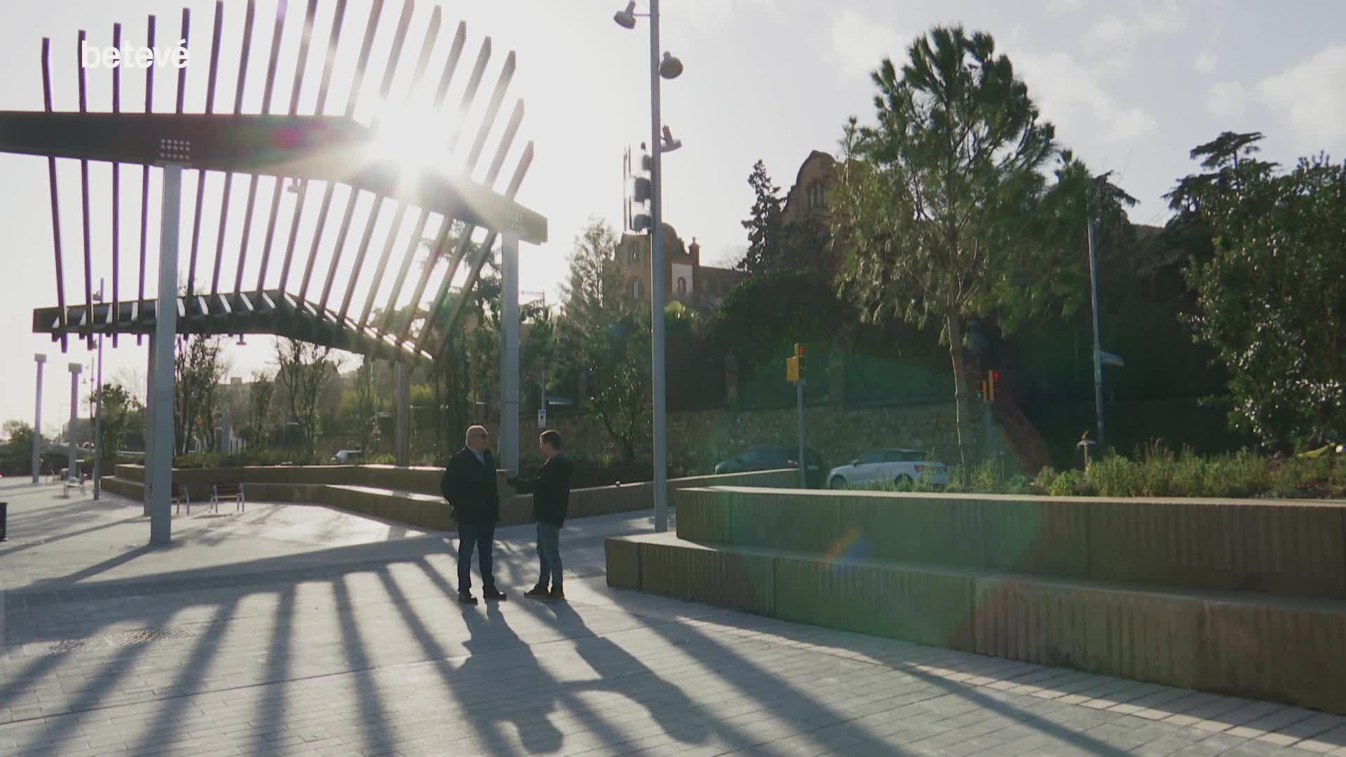 18 de Febrer de 2020 Els veïns celebren el cobriment d’un tram de la ronda de Dalt