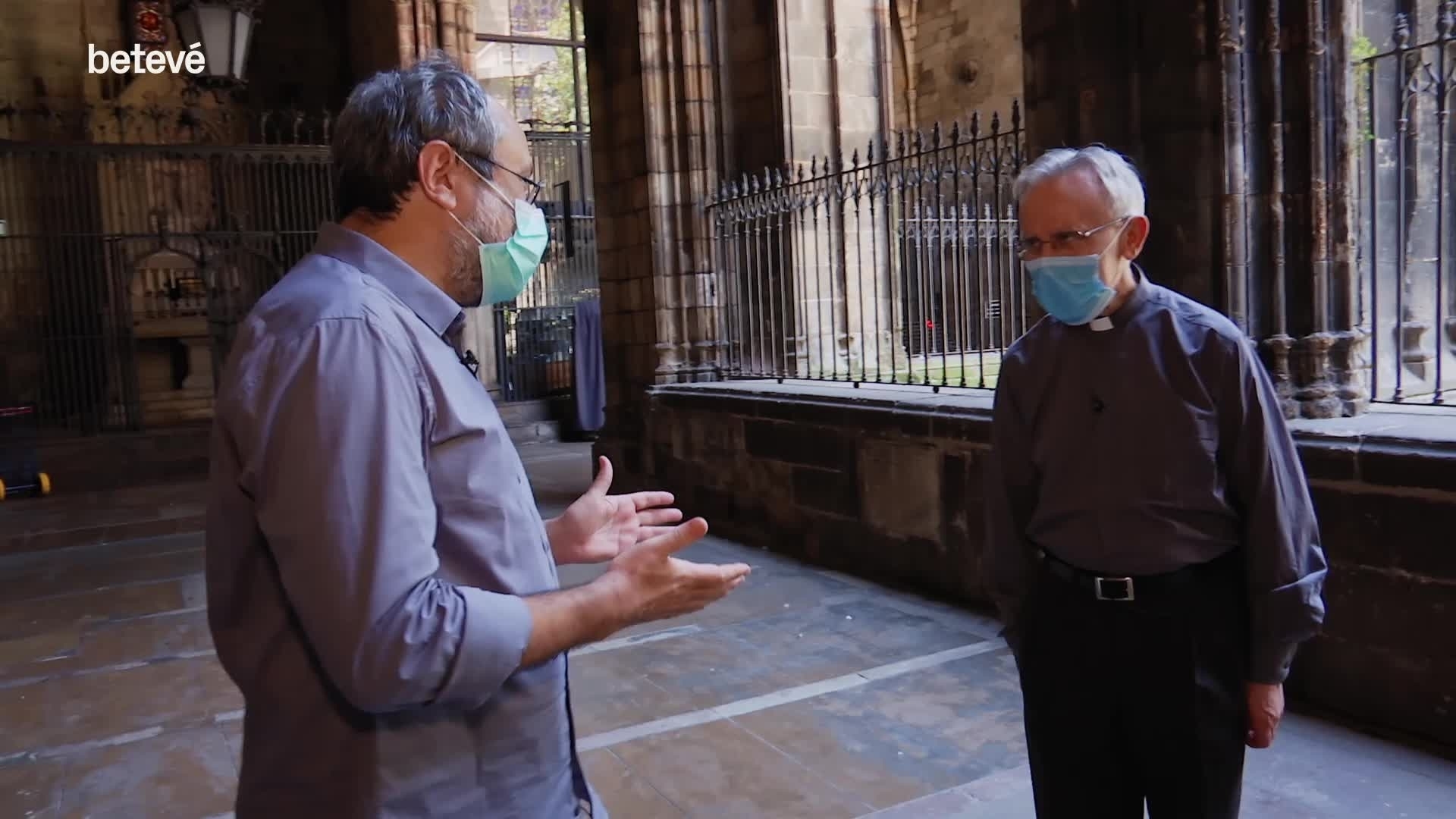 2 de Juliol de 2020 Antonio Baños visita la Catedral