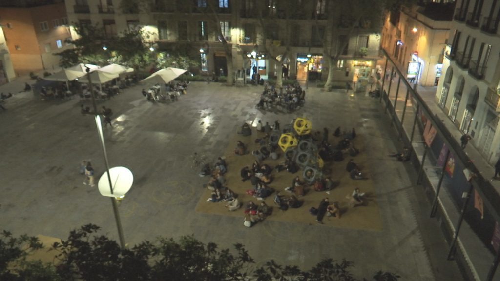 El soroll a la Plaça del Sol de Gràcia 25 d'abril de 2019