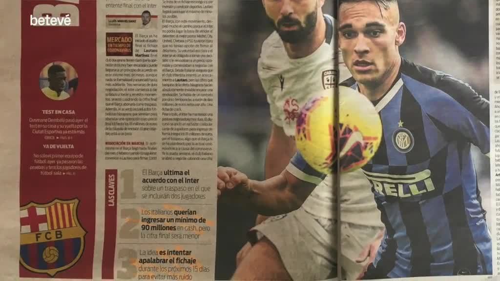 12 de Maig de 2020 Revista de la premsa esportiva, dimarts 12 de maig