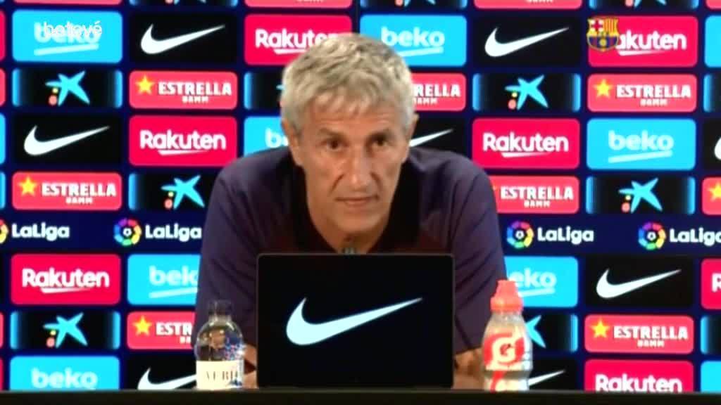 15 de Juliol de 2020 Quique Setién, qüestionat, es veu al Barça la temporada que ve