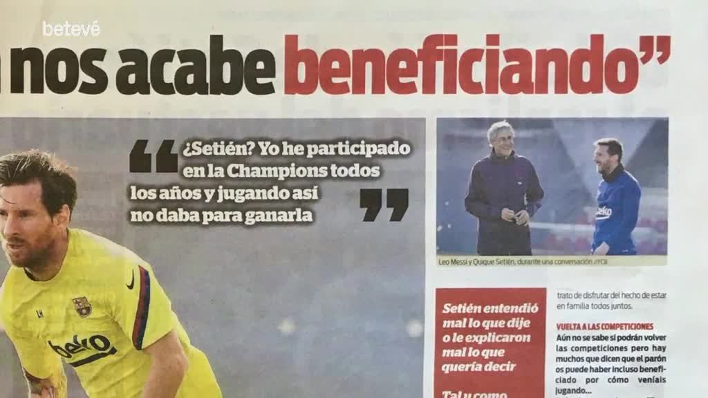 15 de Maig de 2020 Revista de la premsa esportiva, divendres 15 de maig