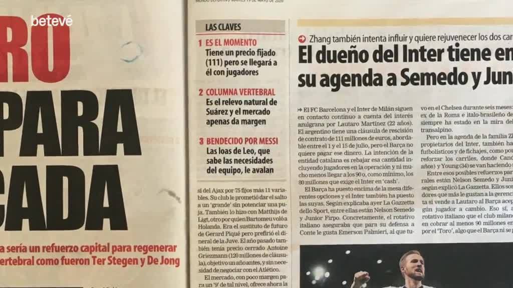 19 de Maig de 2020 Revista de la premsa esportiva, dimarts 19 de maig