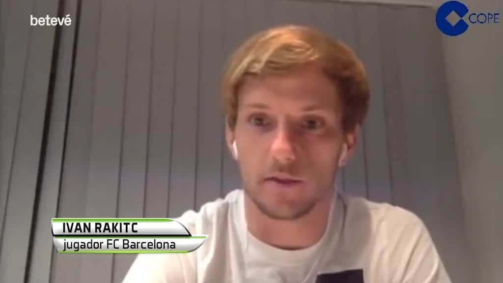 22 de Maig de 2020 Pols entre Rakitic i el Barça