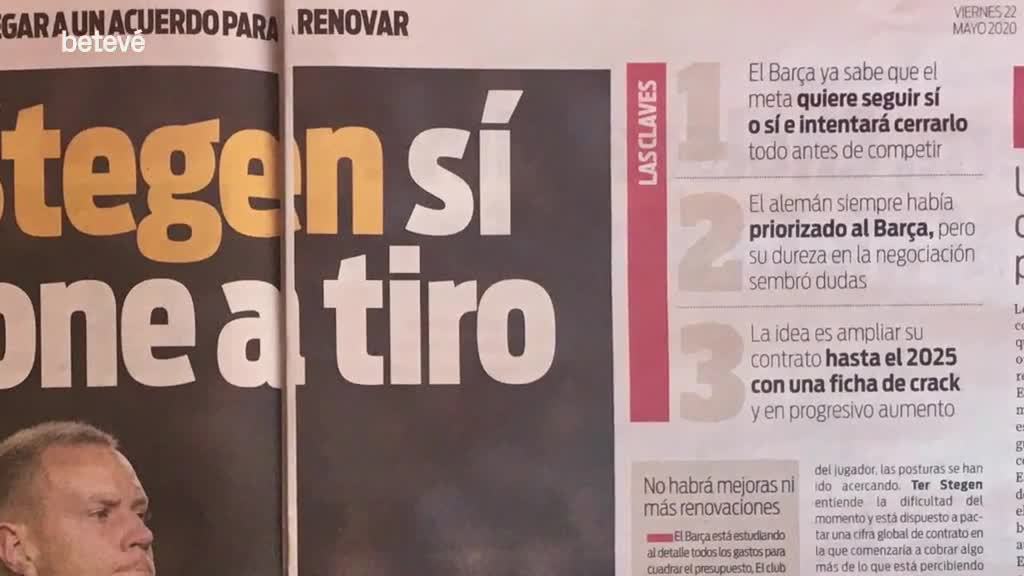 22 de Maig de 2020 Revista de la premsa esportiva, divendres 22 de maig