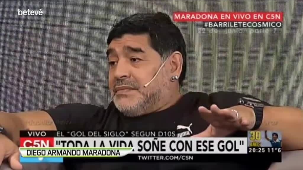 5 de Juliol de 2018 La mà del déu Maradona